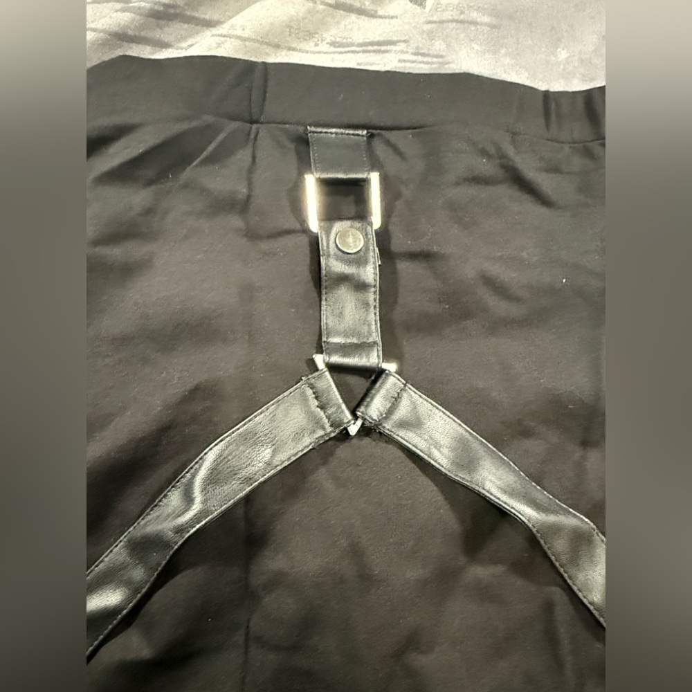 KILLSTAR DIVISION BUCKLED MAXI SKIRT SZ XL EUC - Picture 2 of 6